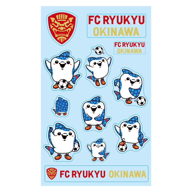 クリアステッカーセット – FC琉球オンラインショップ