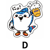 ジンベーニョオリオンビールコラボ ステッカー