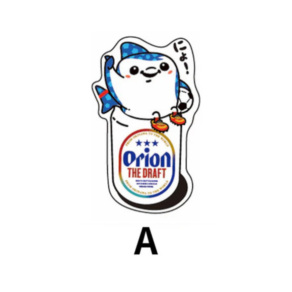 ジンベーニョオリオンビールコラボ ステッカー