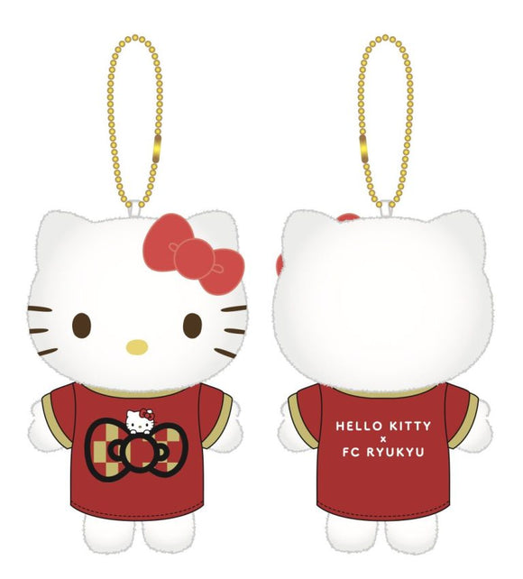 HELLO KITTY×FC RYUKYUマスコットキーホルダー