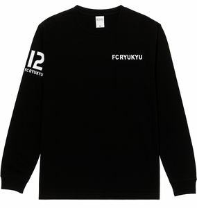 2025プレイヤーズナンバービッグシルエットTシャツ（長袖・ブラック）