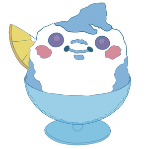 ステッカー（ジンベーニョかき氷）
