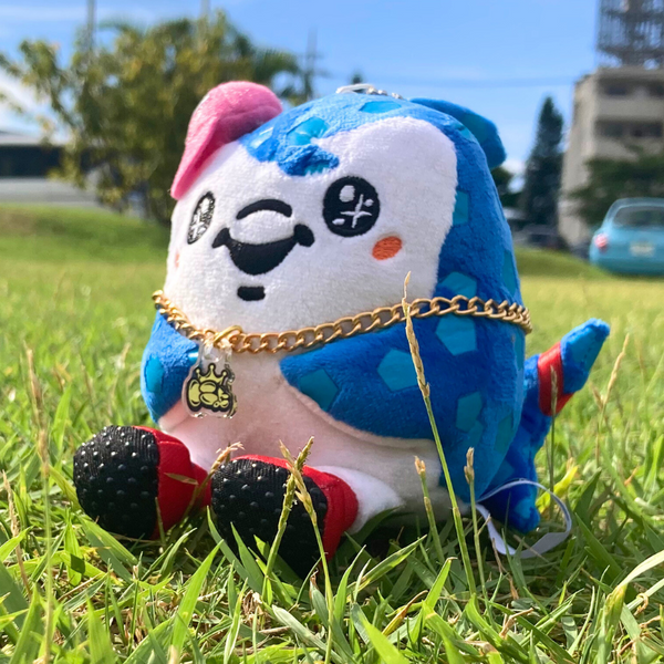 ぬいぐるみ　キーホルダー　ぷっちょ　リーゼント　紫　新品未使用 ジンベーニョぬいぐるみキーホルダー（ちるにょ） – FC琉球