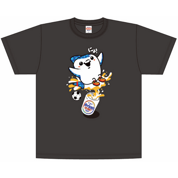 ジンベーニョ×オリオンビールコラボ Tシャツ2（ブラック）