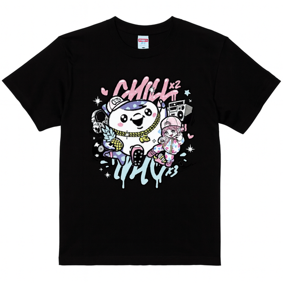 ちるちるにょにょにょTシャツ（ブラック）
