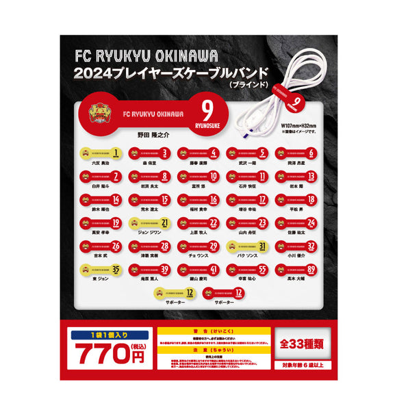 2024プレイヤーズケーブルバンド（ブラインド）